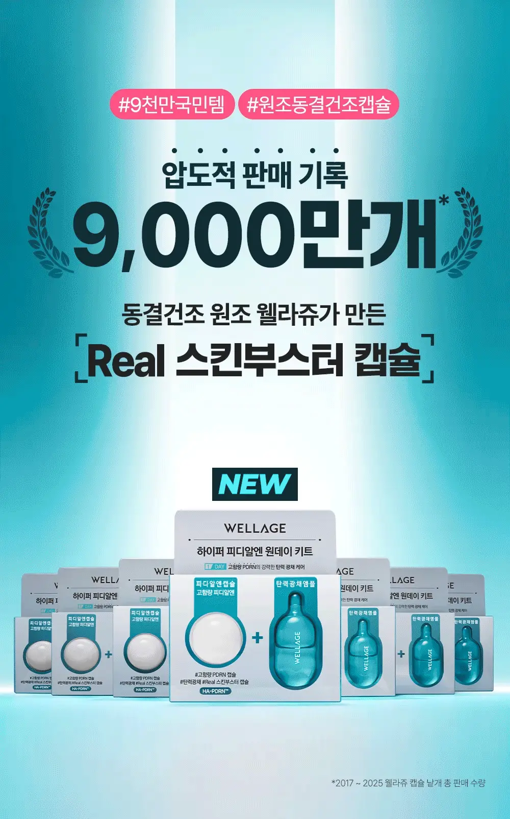 韓國 Wellage Hyper PDRN One Day Kit 高濃度 10% PDRN 一日活化修復精華膠囊 - 7日用