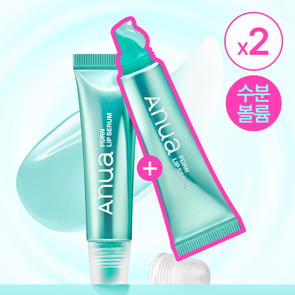 【OY限量1+1 SET】韓國 ANUA PDRN Lip Serum PDRN 鮭魚PDRN X 透明質酸 X 膠原蛋白豐盈潤唇精華 - 2種選擇 【OY限量1+1 SET】韓國 ANUA PDRN Lip Serum PDRN 鮭魚PDRN X 透明質酸 X 膠原蛋白豐盈潤唇精華 - 2種選擇