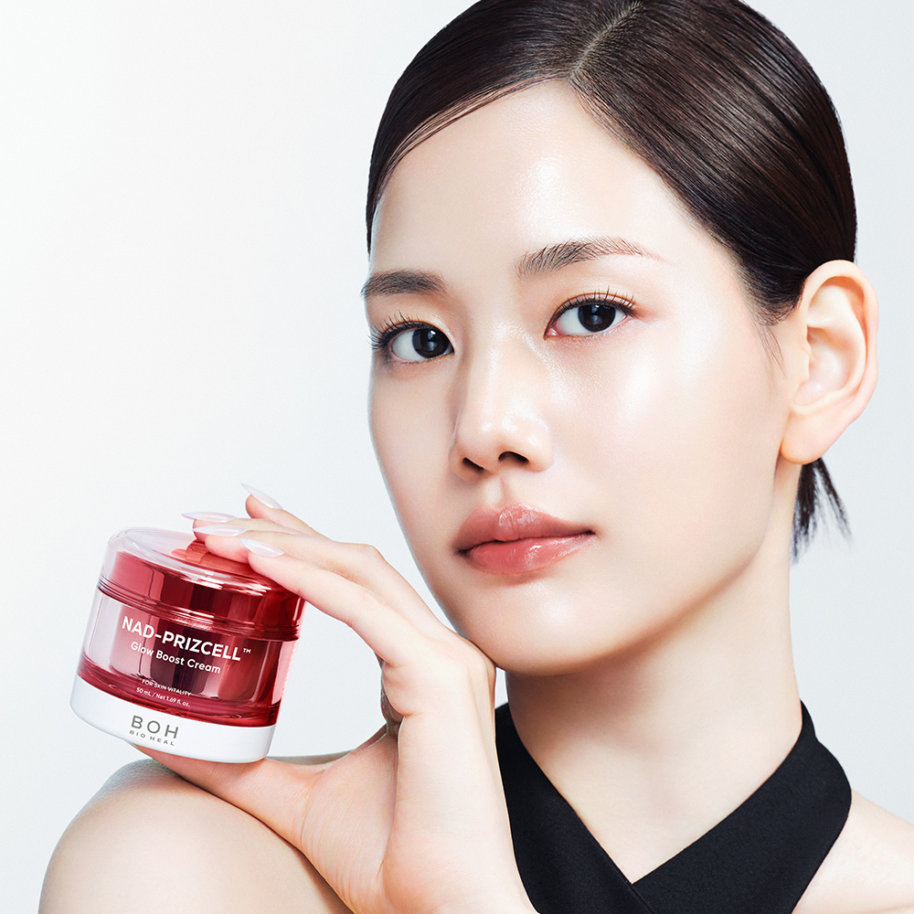 韓國 Bio Heal BOH NAD Prizcell Glow Boost Cream 專利 99%高純度 NAD 逆齡重煥光澤速效彈力保濕霜 - 50ml 韓國 Bio Heal BOH NAD Prizcell Glow Boost Cream 專利 99%高純度 NAD 逆齡重煥光澤速效彈力保濕霜 - 50ml