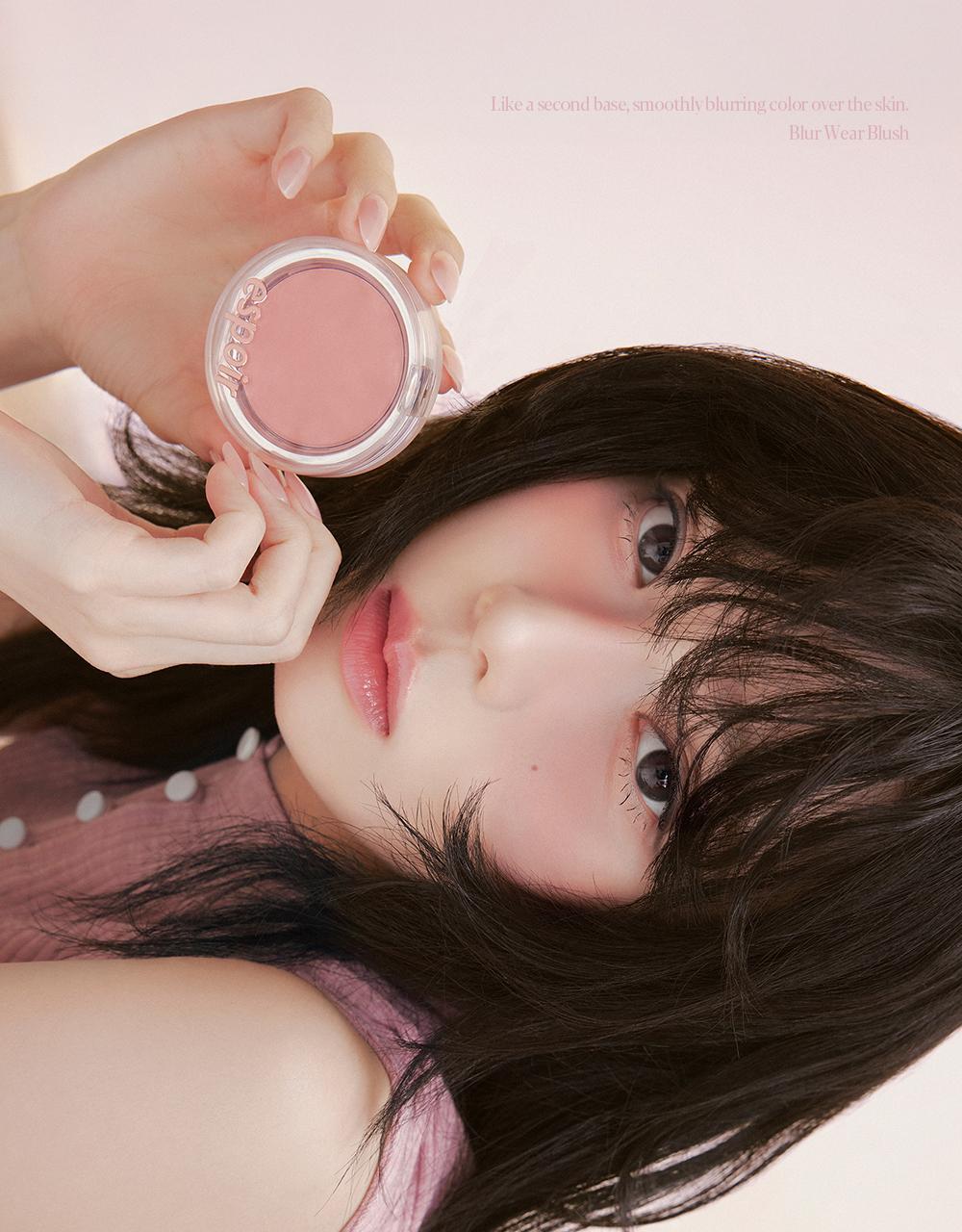 韓國 espoir X Minsco 聯合研發!Blur Wear Blush 自然柔焦零毛孔命定胭脂 - 5色選擇