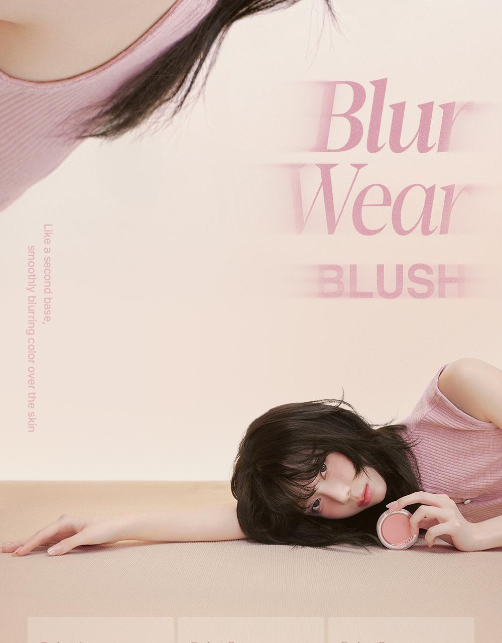 韓國 espoir X Minsco 聯合研發!Blur Wear Blush 自然柔焦零毛孔命定胭脂 - 5色選擇