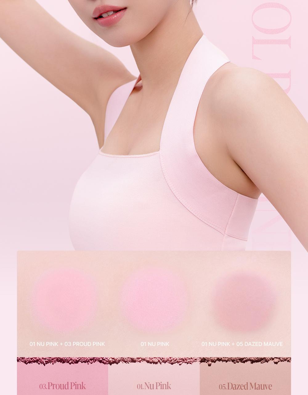 韓國 espoir X Minsco 聯合研發!Blur Wear Blush 自然柔焦零毛孔命定胭脂 - 5色選擇