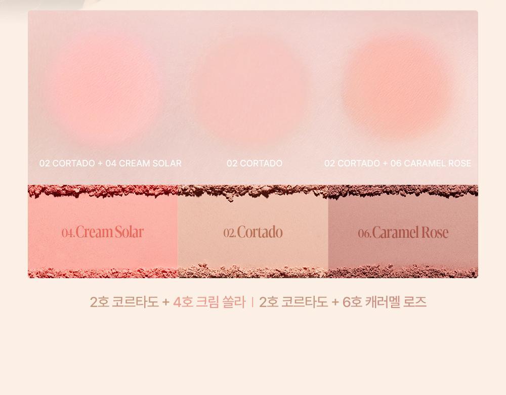 韓國 espoir X Minsco 聯合研發!Blur Wear Blush 自然柔焦零毛孔命定胭脂 - 5色選擇