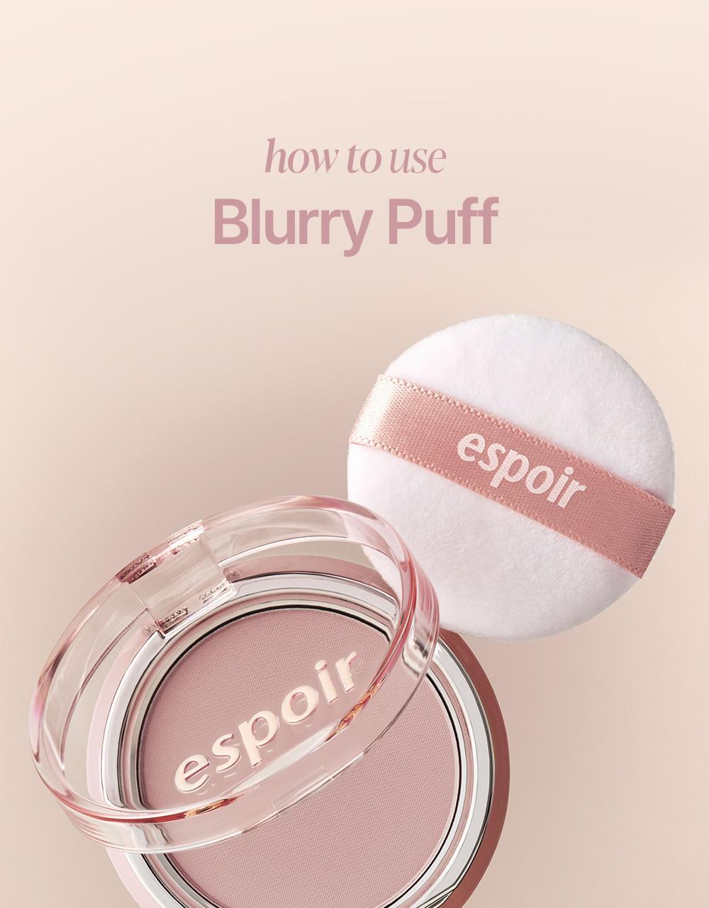 韓國 espoir X Minsco 聯合研發!Blur Wear Blush 自然柔焦零毛孔命定胭脂 - 5色選擇