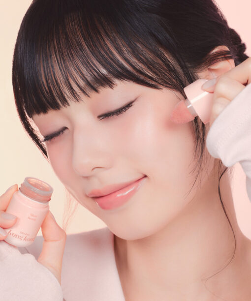 韓國 etude Kong Kong Blusher 海綿頭印章水感光澤胭脂液(#01-05) - 5色選擇