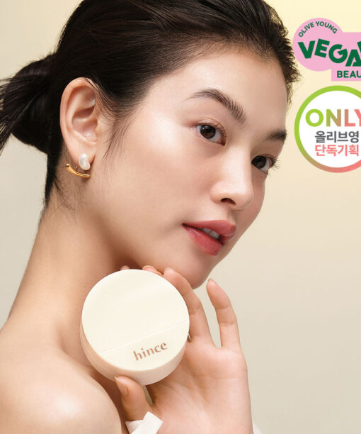 韓國 hince Second Skin Glow Cushion SPF50+ PA++++珍珠光澤輕盈半光澤墊粉底 - 4色選擇