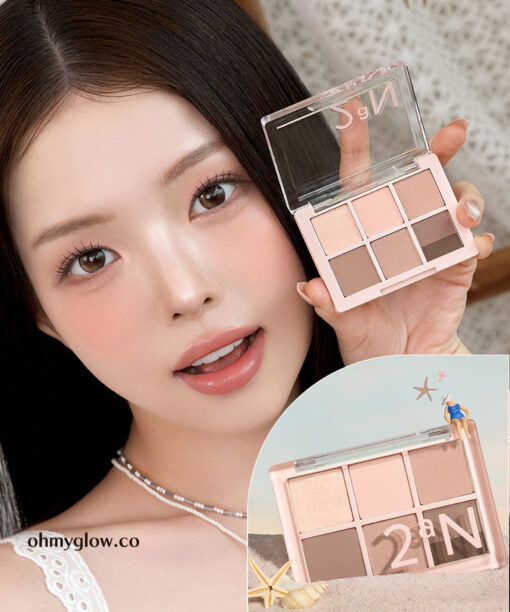 新色#23 Soft Blush烘烤裸系列入！實用零廢色～GlowPick🏆 韓國 2aN Better Me Eye Palette 6色眼影盤(#01-23) - 19色選擇