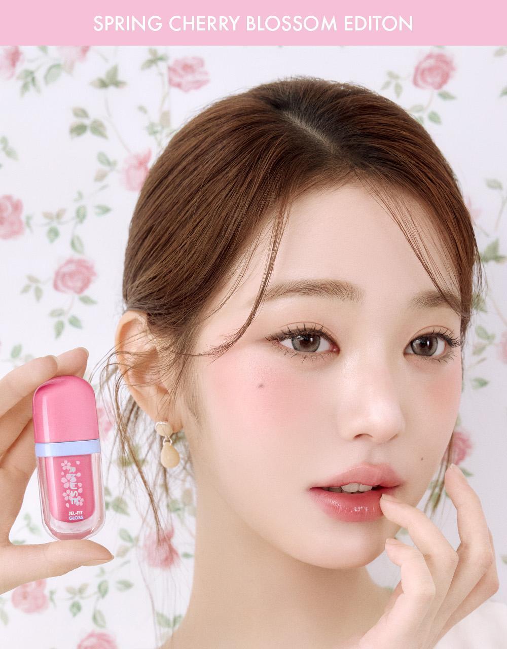 【🌸春日櫻花限定色】員瑛's pick! 韓國 AMUSE Jel-Fit Gloss 豐盈亮澤果凍唇彩 - 7色選擇