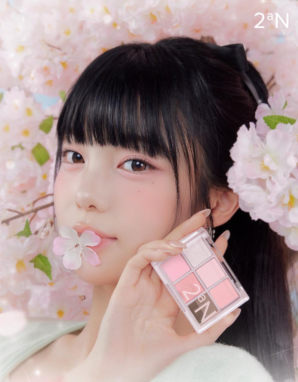 新色Blooming Pink春櫻粉系列入！實用零廢色～GlowPick🏆 韓國 2aN Better Me Eye Palette 6色眼影盤(#01-21) - 18色選擇