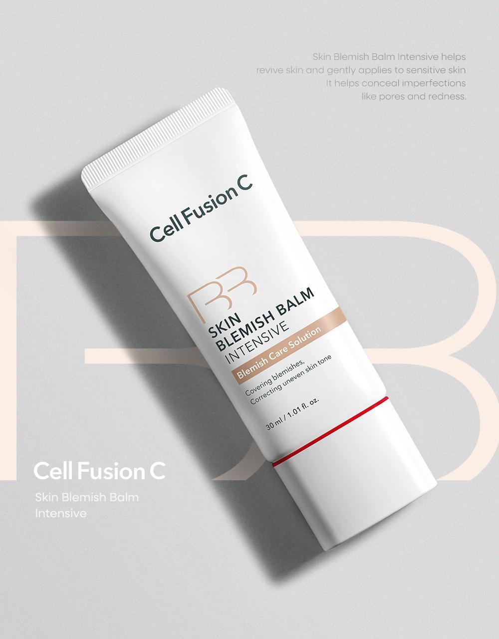 化解No.1 BB Cream~韓國 Cell Fusion C BB Skin Blemish Balm Intensive 遮瑕護膚BB霜 - 3色選擇