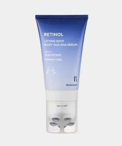 韓國 Daiso X Boncept Retinol Firming Shot Body Serum 純A醇Retinol X 補骨脂酚 一體式刮痧滾輪提拉緊緻身體精華 - 100ml