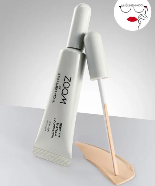一體式刮刀掃頭～韓國 Daiso X Zoom by Jung Saem Mool Dewy Fit Spatula Foundation SPF30 PA++ 水光貼膚刮刀粉底 - 3色選擇