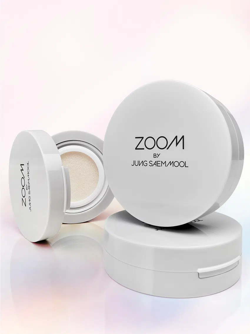 韓國 Daiso X Zoom by Jung Saem Mool Glossy Up Cushion SPF 30 PA++ 自然水光肌立體提亮光澤氣墊