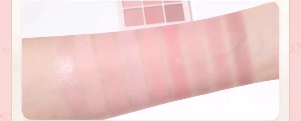 Cottagecore🧡系列~韓國 Dasique Shadow Palette 9色眼影盤(#38 Coral Cottage / #39 Rose Cottage)(正裝 / mini版)- 4款選擇