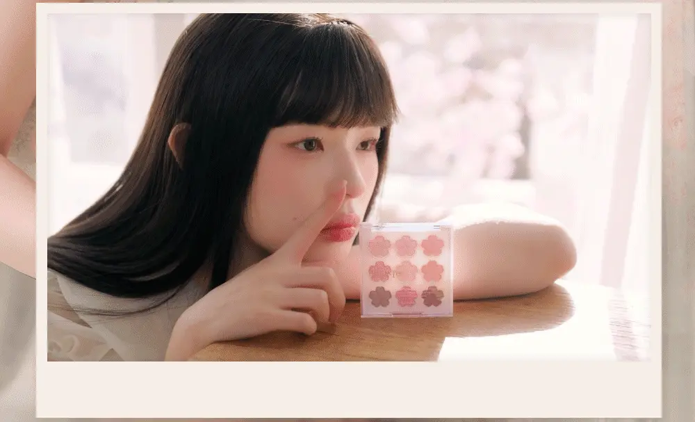 Sweet Blossom系列 韓國 Dasique Shadow Palette 甜粉春櫻花九色眼影盤 #37 Sweet Blossom