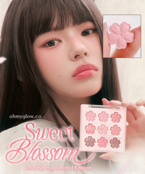 🌸 Sweet Blossom系列🌸 韓國 Dasique Shadow Palette 甜粉春櫻花九色眼影盤 #37 Sweet Blossom