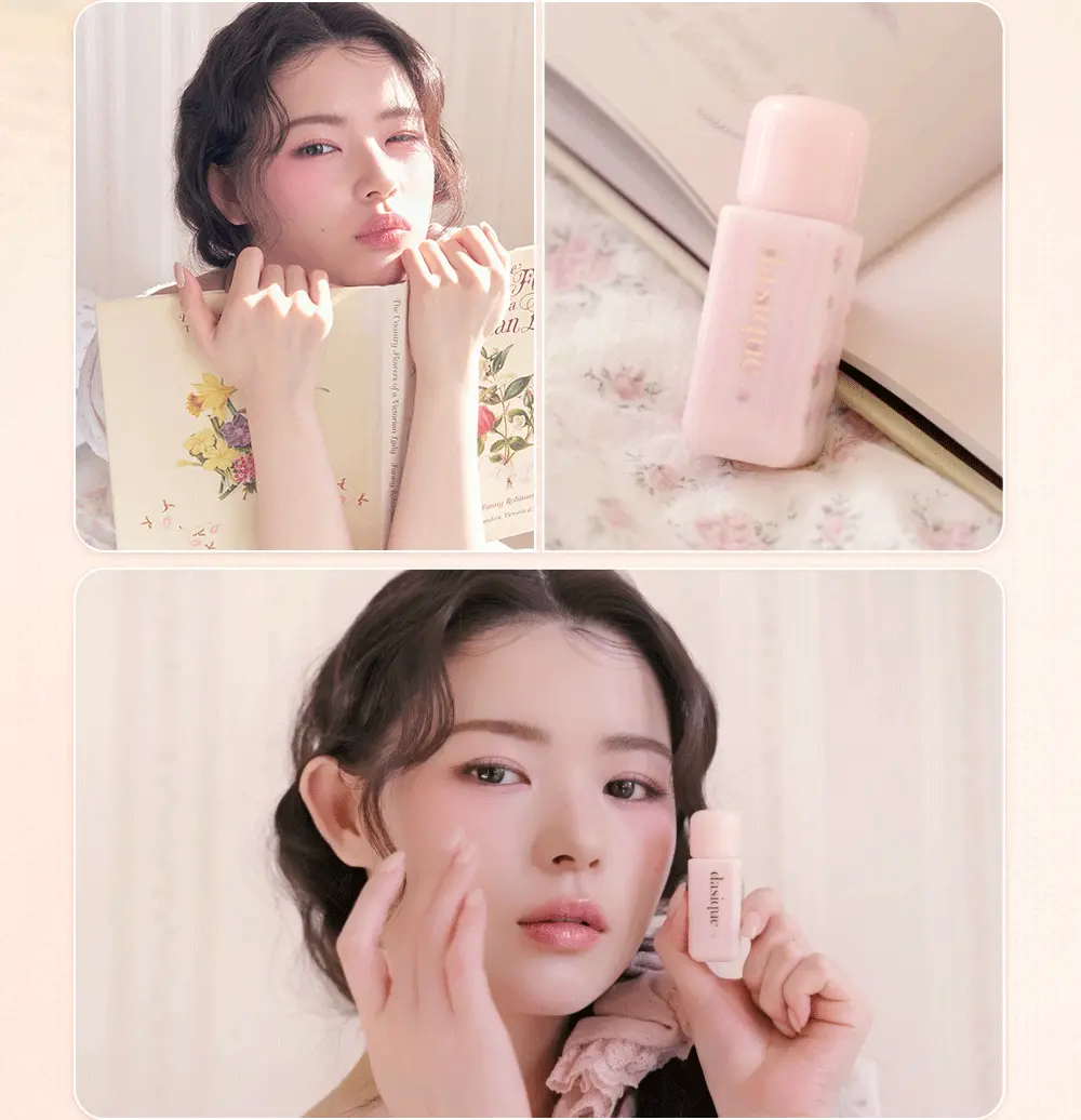 Cottagecore🧡系列～韓國 Dasique Silky Veil Blush 柔霧絲絨奶油胭脂液(#03-04) - 2色選擇