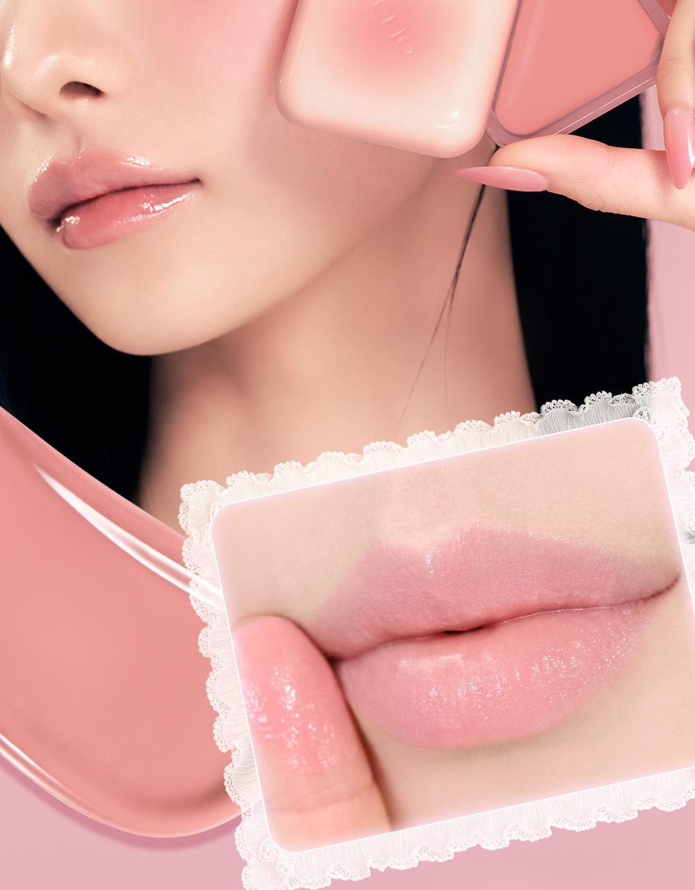 韓國 新色入〖新增Blur霧面版〗Clio X 俞真 Essential Lipcheek Tap 多用途唇頰兩用胭脂霜(霧面/光澤) - 多色選擇