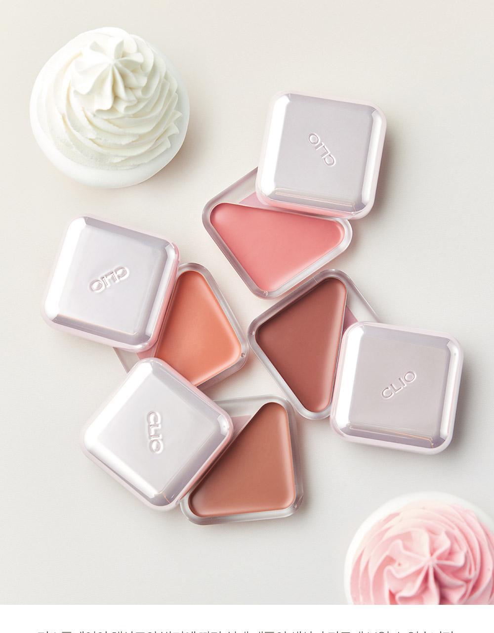 韓國 新色入〖新增Blur霧面版〗Clio X 俞真 Essential Lipcheek Tap 多用途唇頰兩用胭脂霜(霧面/光澤) - 多色選擇