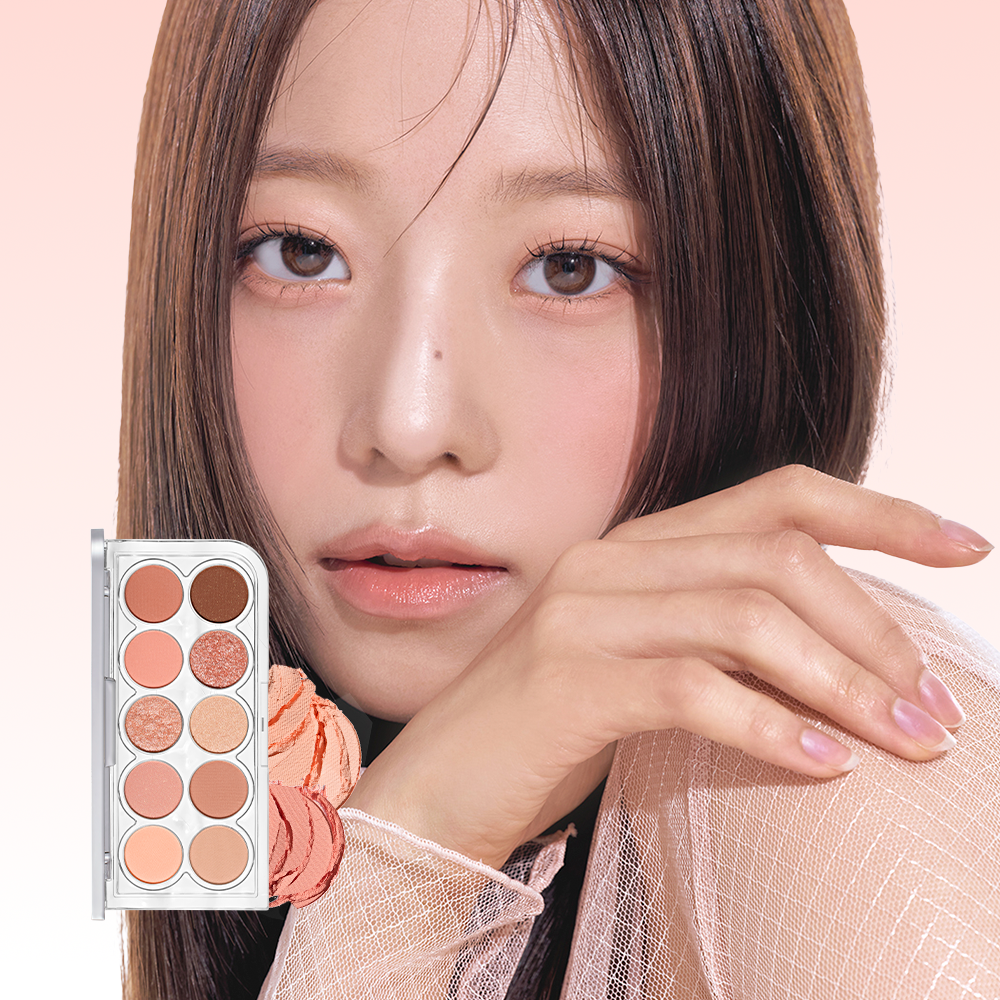 新色🍑06號入！自留推介～GlowPick No.1🏆! 星級化妝師iseul研發！LUMMIR Light On Eyes Shadow Palette 10色水光眼影盤 - 4色選擇