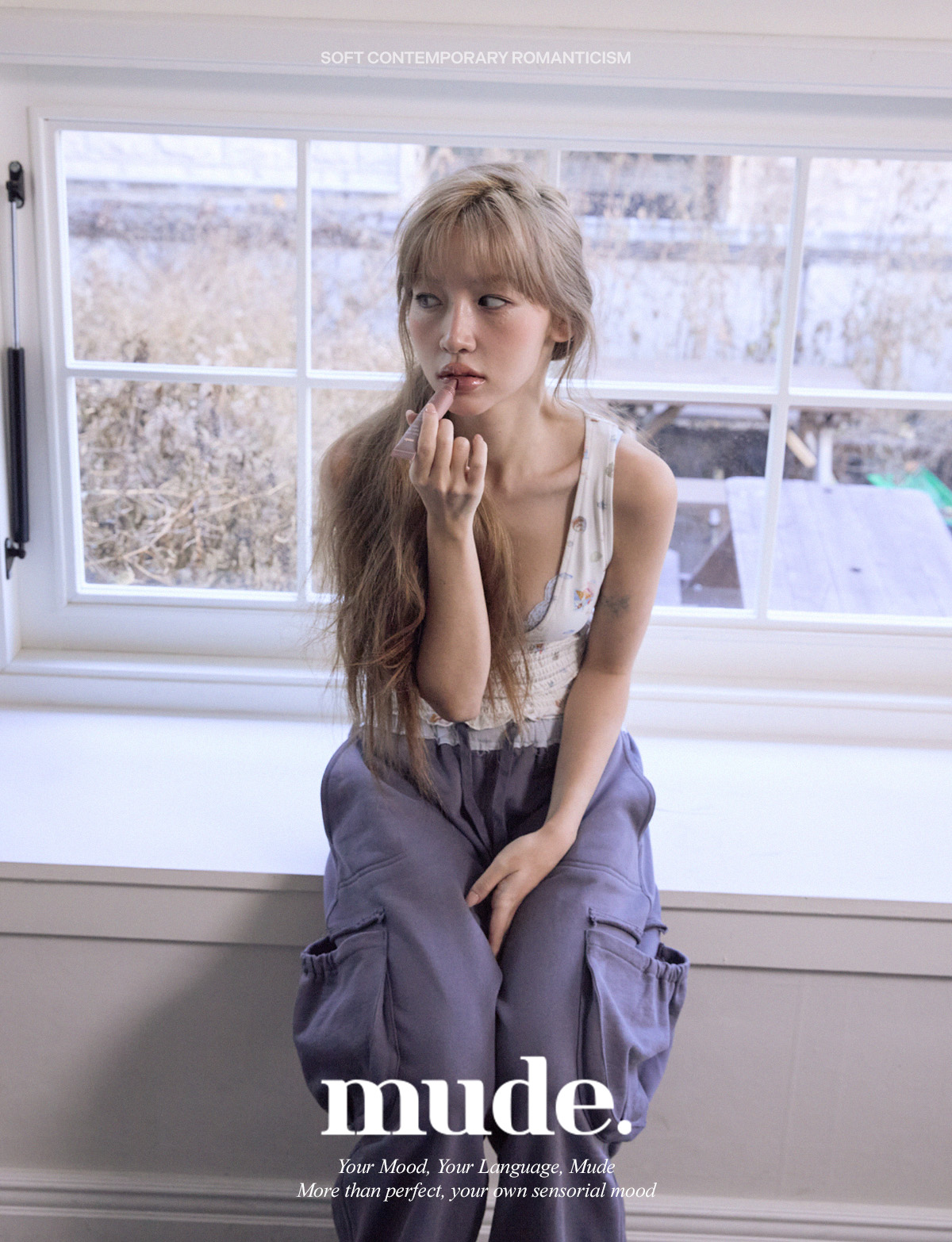 新增潤色版～針對乾裂唇 護唇新升級～韓國 Mude Bare Shine Color Lip Tube 玻璃光感✨果凍精華唇膜護唇霜(#00無色, 01-02自然潤色) - 3種選擇