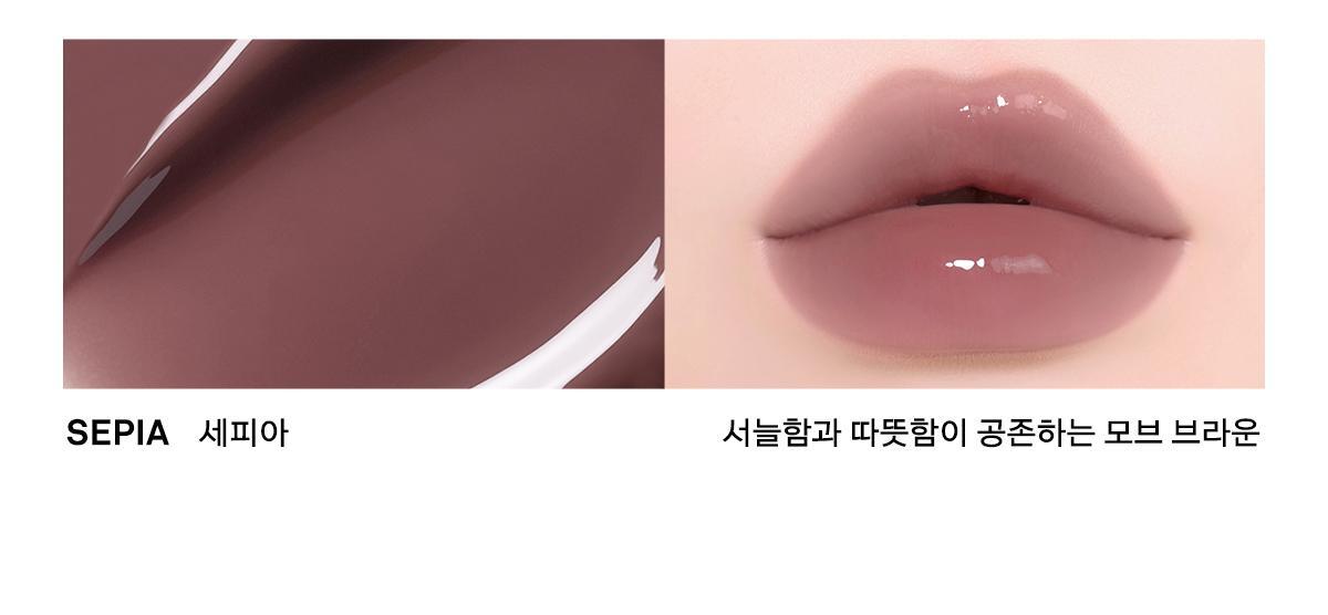 新色Rosy調系列入！4D裸色調唇～韓國Naming Over Dew Glossy Lip Tint 一塗透亮水光澤裸色唇釉 - 15色選擇