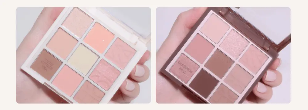 【Olive Young限量Set送單色眼影】新色盤Yuja Citrus Tea & Cinnamon Roll ~ 韓國Holika Holika My Fave Mood Eye Palette 9色眼影盤 - 多色調選擇