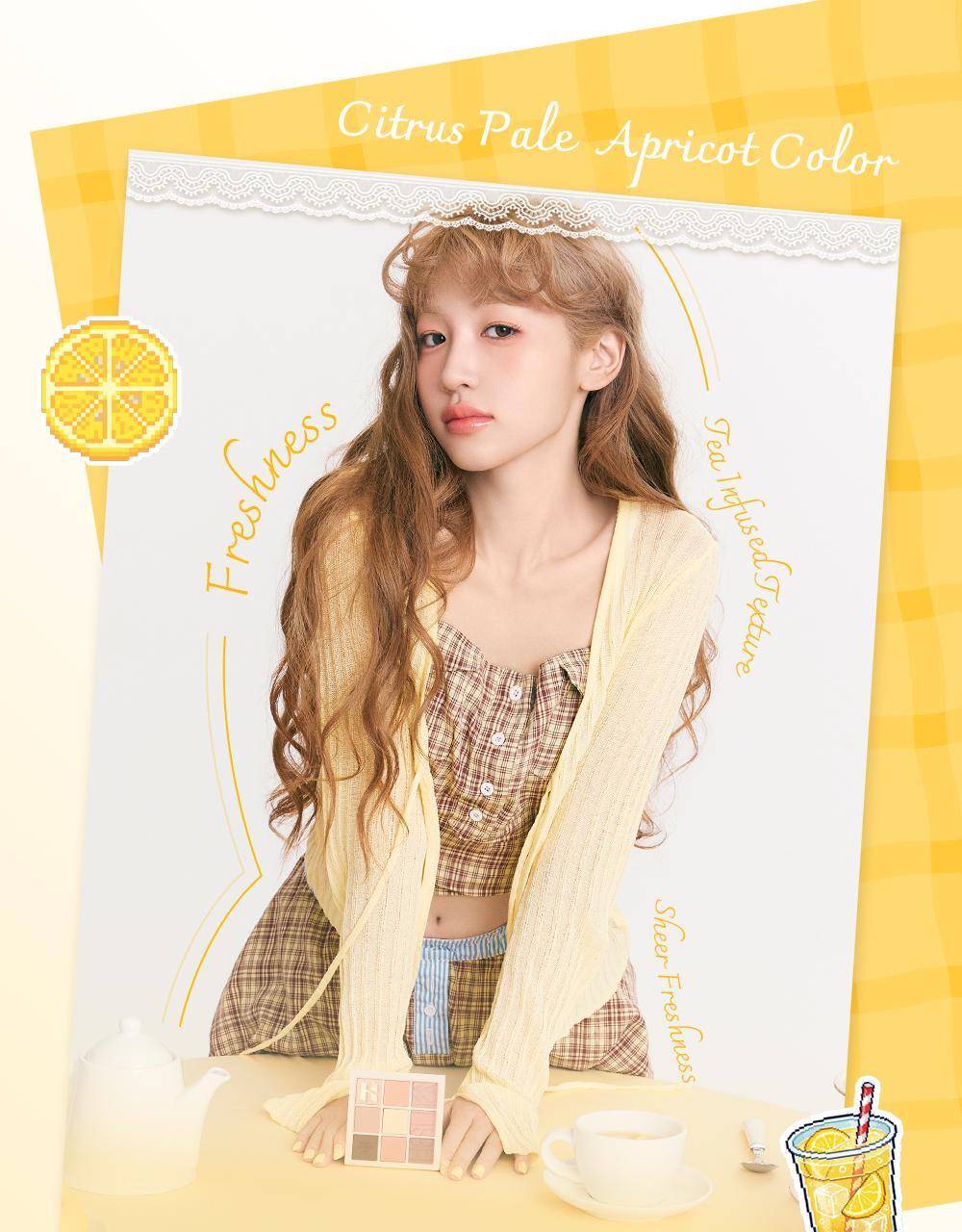 【Olive Young限量Set送單色眼影】新色盤Yuja Citrus Tea & Cinnamon Roll ~ 韓國Holika Holika My Fave Mood Eye Palette 9色眼影盤 - 多色調選擇