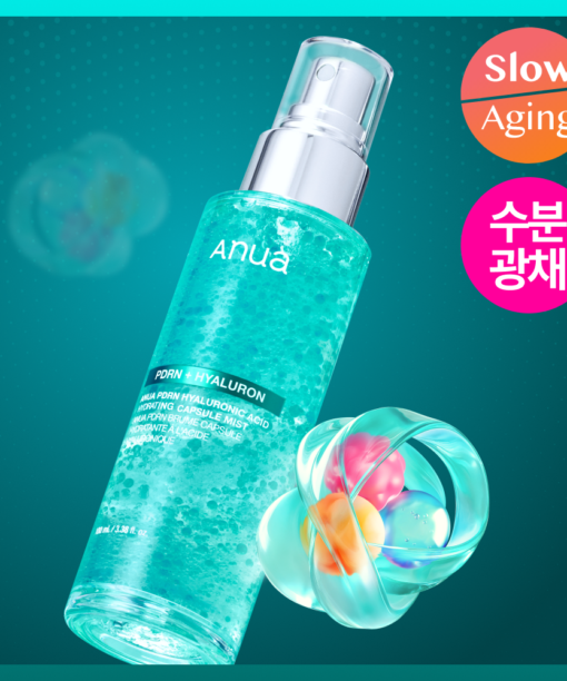 韓國 ANUA PDRN Hyaluronic Acid Hydrating Capsule Mist 鮭魚PDRN X 透明質酸保濕膠囊噴霧 - 100ml