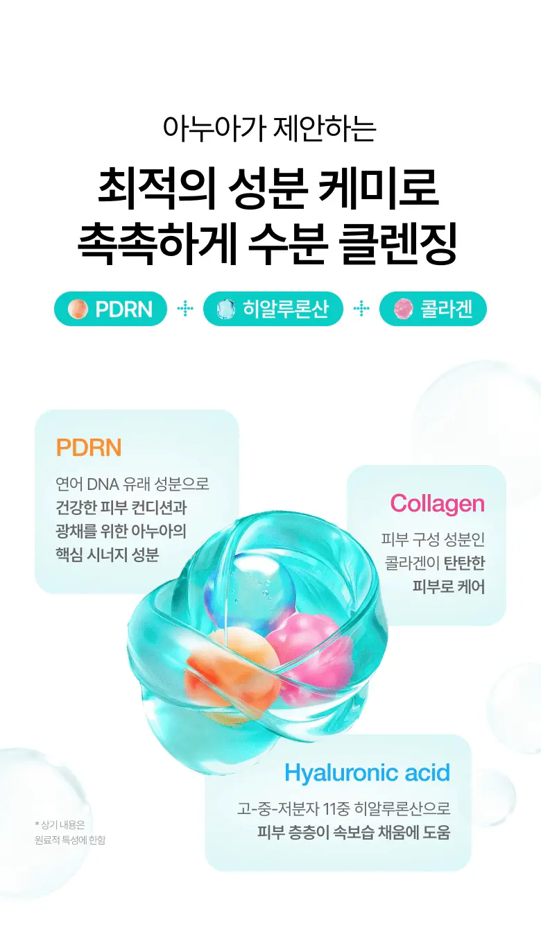 韓國 ANUA PDRN Hyaluronic Acid Moisturizing Cleansing Foam 鮭魚PDRN X 透明質酸保濕潔面乳 - 150ml