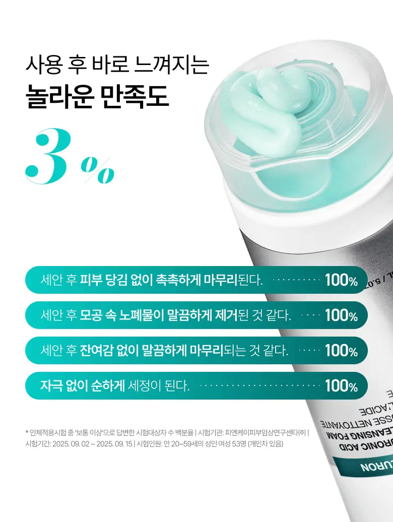 韓國 ANUA PDRN Hyaluronic Acid Moisturizing Cleansing Foam 鮭魚PDRN X 透明質酸保濕潔面乳 - 150ml