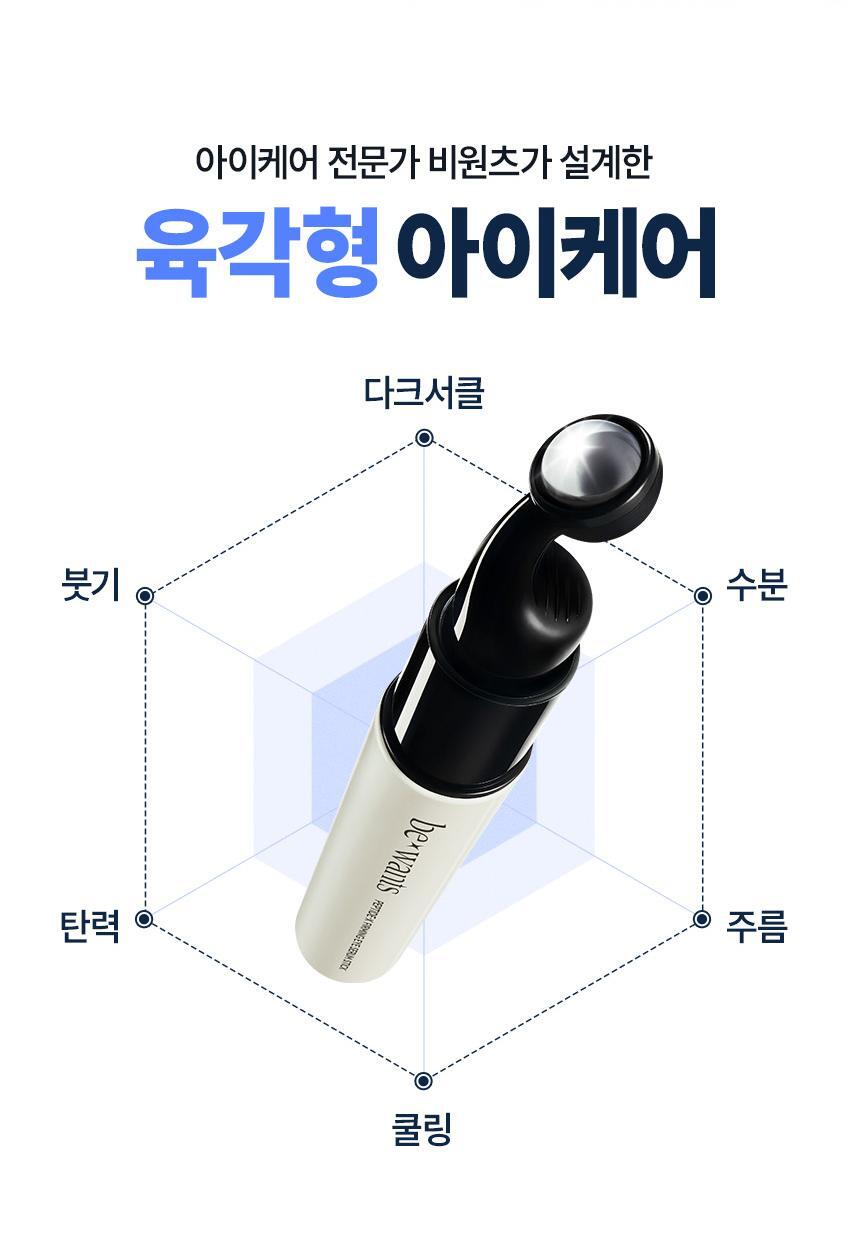 【限量1＋1 送Refill】化解🏆 NCT's pick! bewants Peptide-X Firming Eye Serum Stick 15ml Set 胜肽緊緻消腫減紋滾珠眼周精華棒 - 15ml+15ml