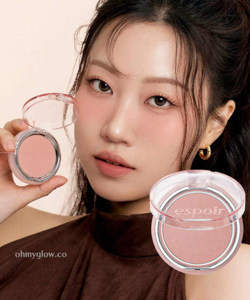 韓國 espoir X Minsco 聯合研發！Blur Wear Blush 自然柔焦零毛孔命定胭脂 - 5色選擇