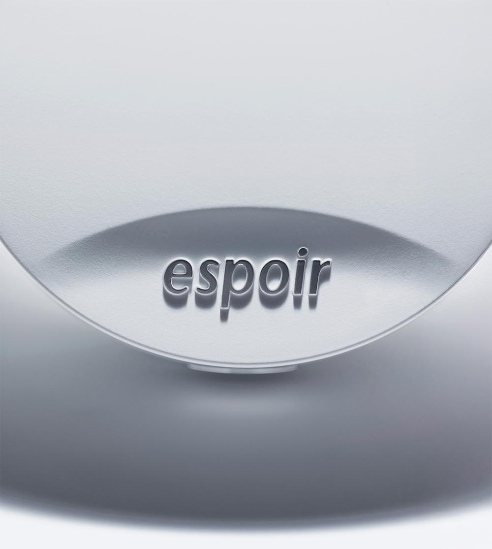 首款完成透氣測試的氣墊~韓國 espoir Silk Skin Layer Cushion Single 超薄層感絲綢半霧面氣墊粉餅SPF42 PA++ - 7色選擇