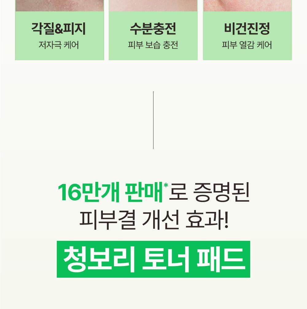 韓國 Veganifect Clean and Glow Green Barley LHA Toner Pad 水亮理肌青麥 LHA 溫和去角質保濕爽膚棉片 - 60片裝