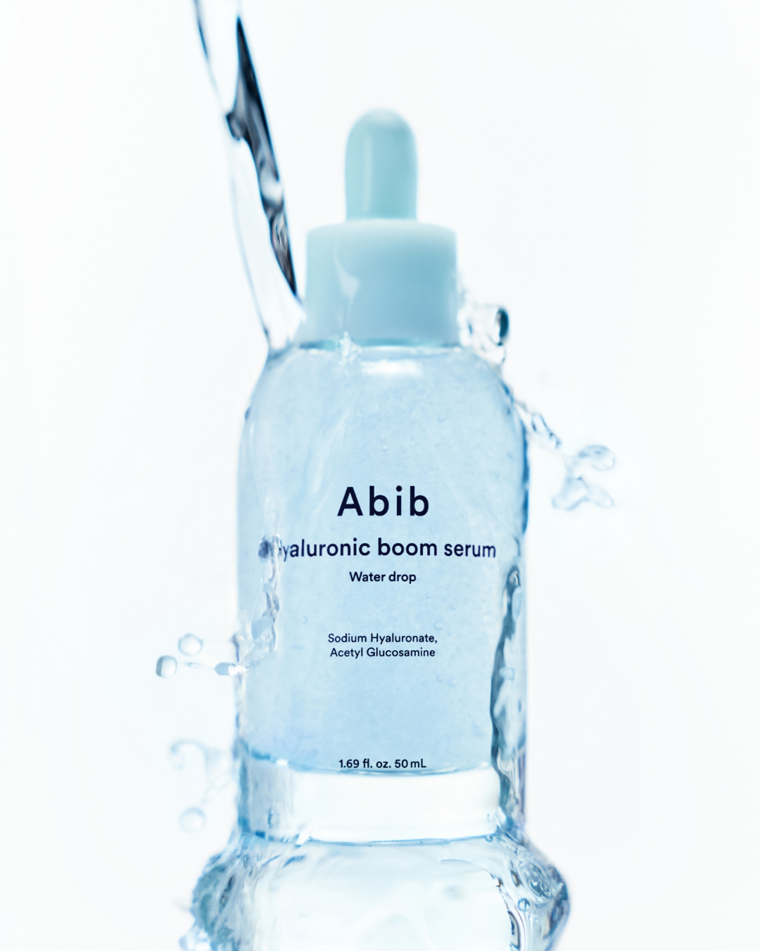 保濕炸彈精華 深入肌底20層～韓國 Abib Hyaluronic Boom Serum Water Drop 透明質酸 X 葡萄糖胺 水珠深層保濕膠囊精華液 - 50ml