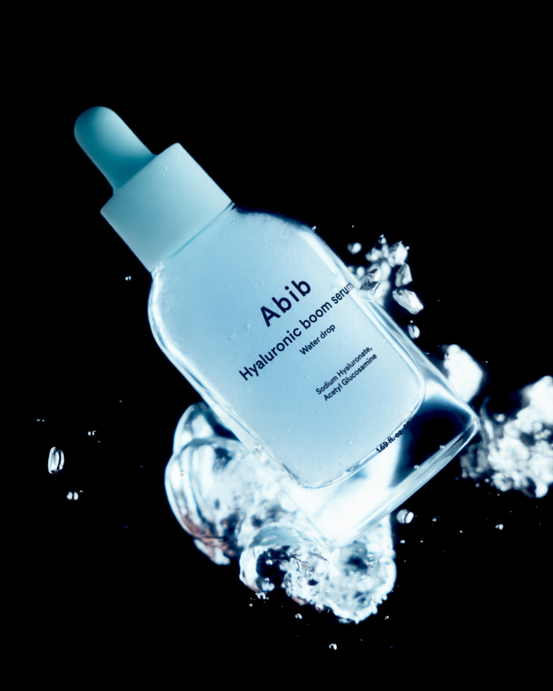 保濕炸彈精華 深入肌底20層～韓國 Abib Hyaluronic Boom Serum Water Drop 透明質酸 X 葡萄糖胺 水珠深層保濕膠囊精華液 - 50ml