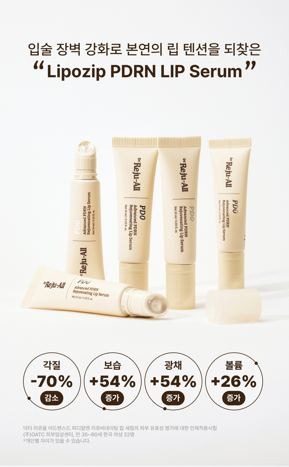 韓國藥房熱賣 Dr.Reju-All Advanced PDRN Rejuvenating Lip Serum 逆微胞 PDRN 唇部去角質修護精華 - 10ml