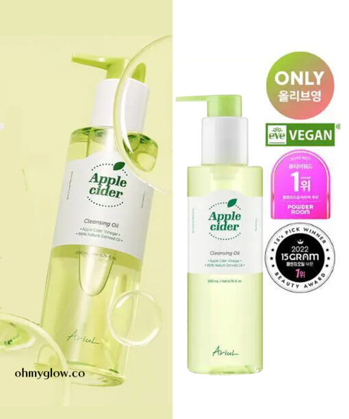 韓國 Ariul Apple Cider Deep Cleansing Oil 蘋果醋深層淨化卸妝潔面油 - 200ml