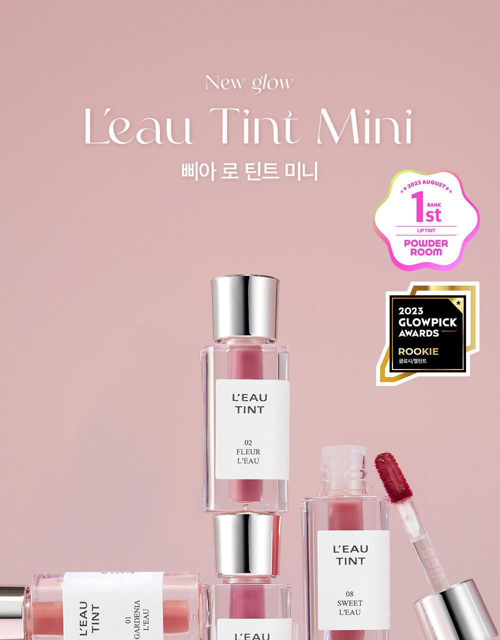 韓國BBIA LEAU TINT MINI 迷你水感亮澤唇釉(#01-09) - 9色選擇