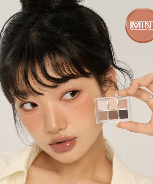 【可愛💕迷你版】韓國BBIA Ready To Wear Eye Palette - Mini 10 Custom Coffee ☕迷你咖啡系實用6色霧面眼影盤