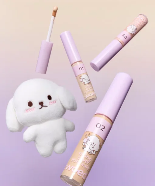 韓國平價彩妝 Two Edit by LUNA X세숑 Close-Fitting Cover Concealer 密貼遮瑕液(#01-03) - 3色選擇