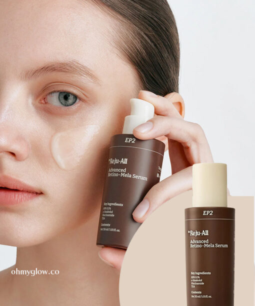 韓國藥房熱賣推介~Dr. Reju-All Advanced Retino-Mela Serum 新世代 HPR X 10% 維B3 X 傅明酸 肌膚再生淡瑕淡紋精華 - 50ml