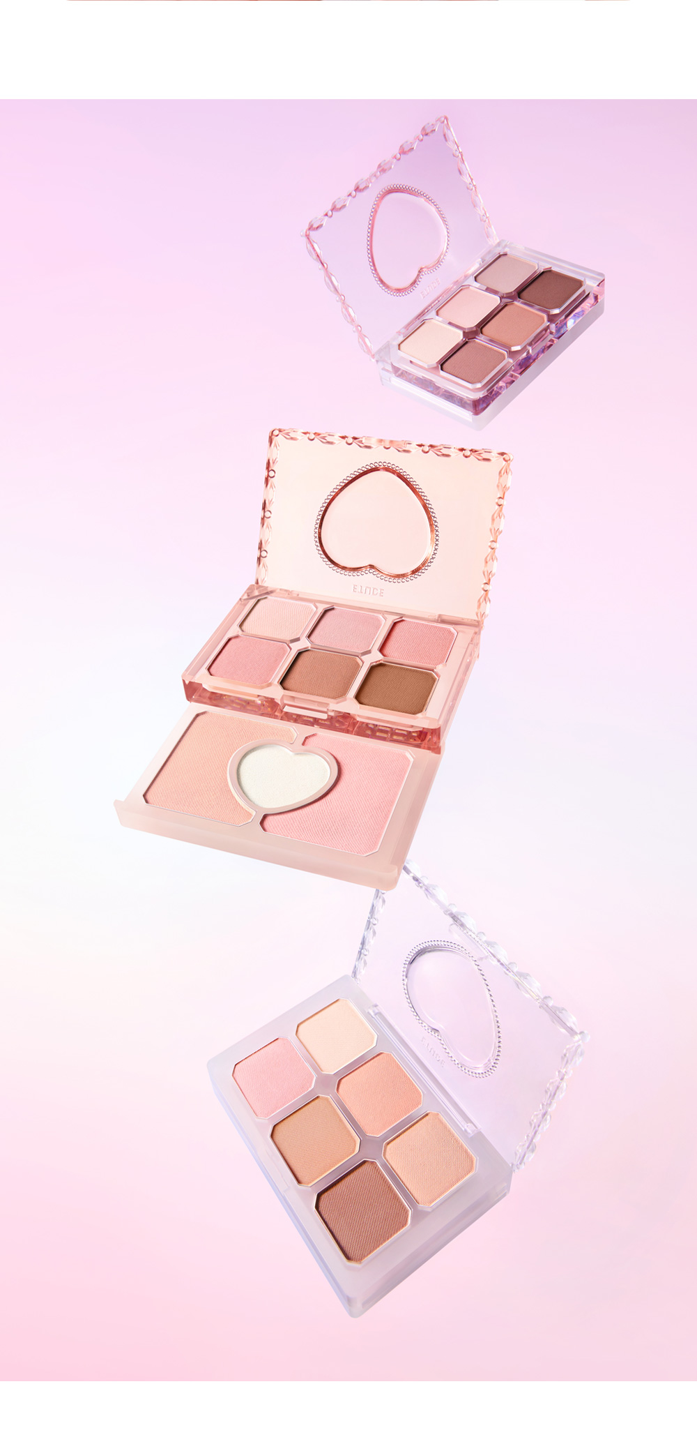 一盤搞掂全妝！雙層綜合盤～韓國 etude My Petite Palette 精巧口袋盤兩層式眼影X胭脂X高光打亮多合1妝容綜合盤(#01-05) - 5色選擇