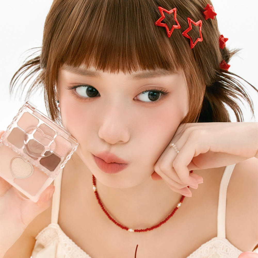 一盤搞掂全妝！雙層綜合盤～韓國 etude My Petite Palette 精巧口袋盤兩層式眼影X胭脂X高光打亮多合1妝容綜合盤(#01-05) - 5色選擇