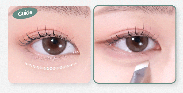 開眼卧蠶掃SET～韓國 Fillimilli Eye Definition Brush Duo #516 + 517 開眼頭眼下暈染臥蠶細節眼妝掃具套裝 - 一套2支