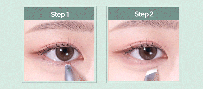 開眼卧蠶掃SET～韓國 Fillimilli Eye Definition Brush Duo #516 + 517 開眼頭眼下暈染臥蠶細節眼妝掃具套裝 - 一套2支