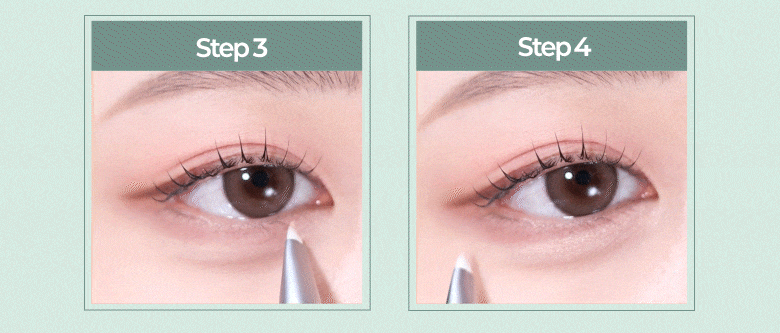 開眼卧蠶掃SET～韓國 Fillimilli Eye Definition Brush Duo #516 + 517 開眼頭眼下暈染臥蠶細節眼妝掃具套裝 - 一套2支