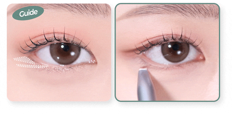 開眼卧蠶掃SET～韓國 Fillimilli Eye Definition Brush Duo #516 + 517 開眼頭眼下暈染臥蠶細節眼妝掃具套裝 - 一套2支