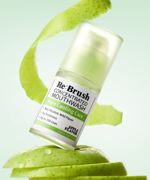 \ LeoJ 共同開發 可用100次/ 韓國熱賣 Rebrush Fruit Juice Concentrated Mouthwash 專利100倍濃縮果汁消口氣殺菌便攜漱口液 - 3種口味選擇